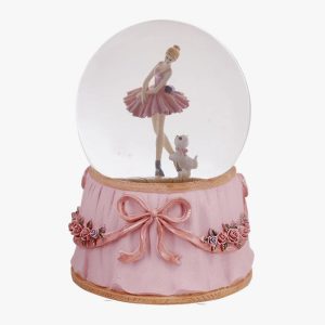 Ballerina snow globe
