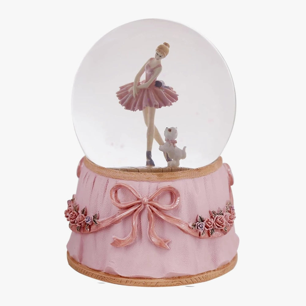 Ballerina snow globe