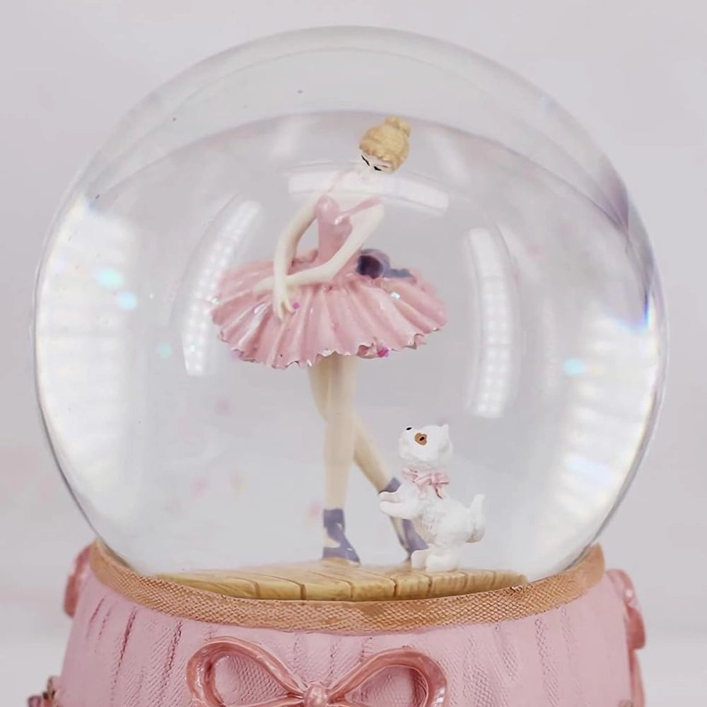 Ballerina snow globe whole globe