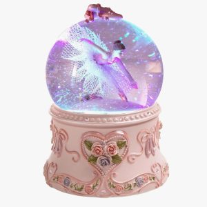 Ballet dancer snow globe