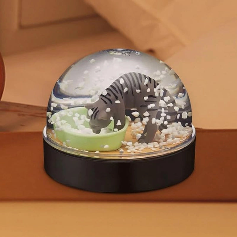 Cat litter snow globe shop