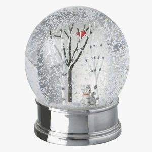 Cat snow globe