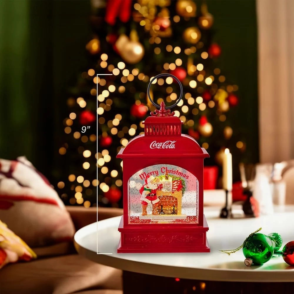 Coca cola snow globe size
