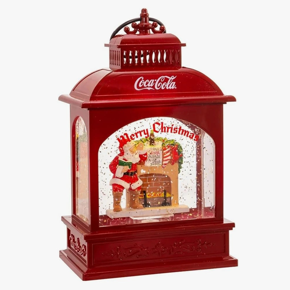 Coca cola snow globe