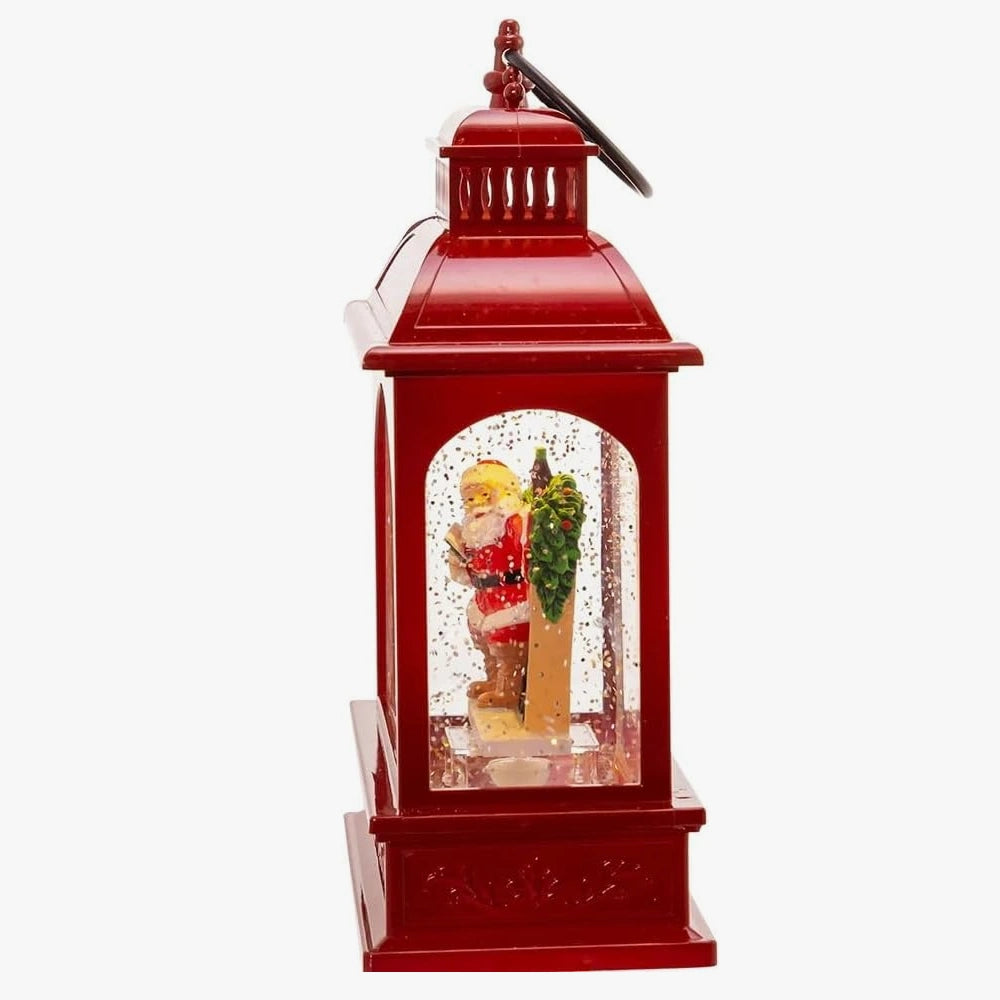 Coca cola snow globe side