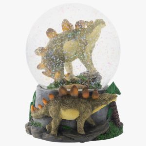 Dinosaur snow globe