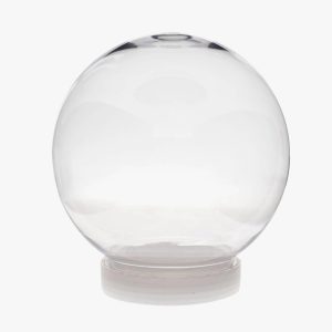 Empty snow globe