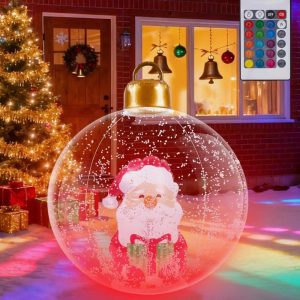 Giant snow globe