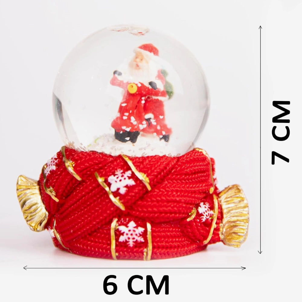 Mini snow globes size