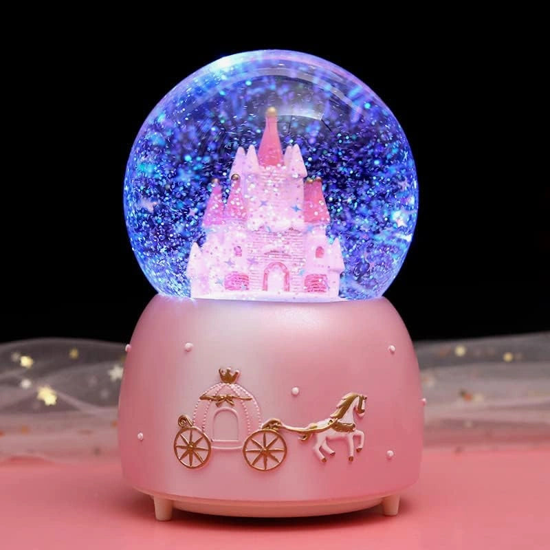 Musical snow globes