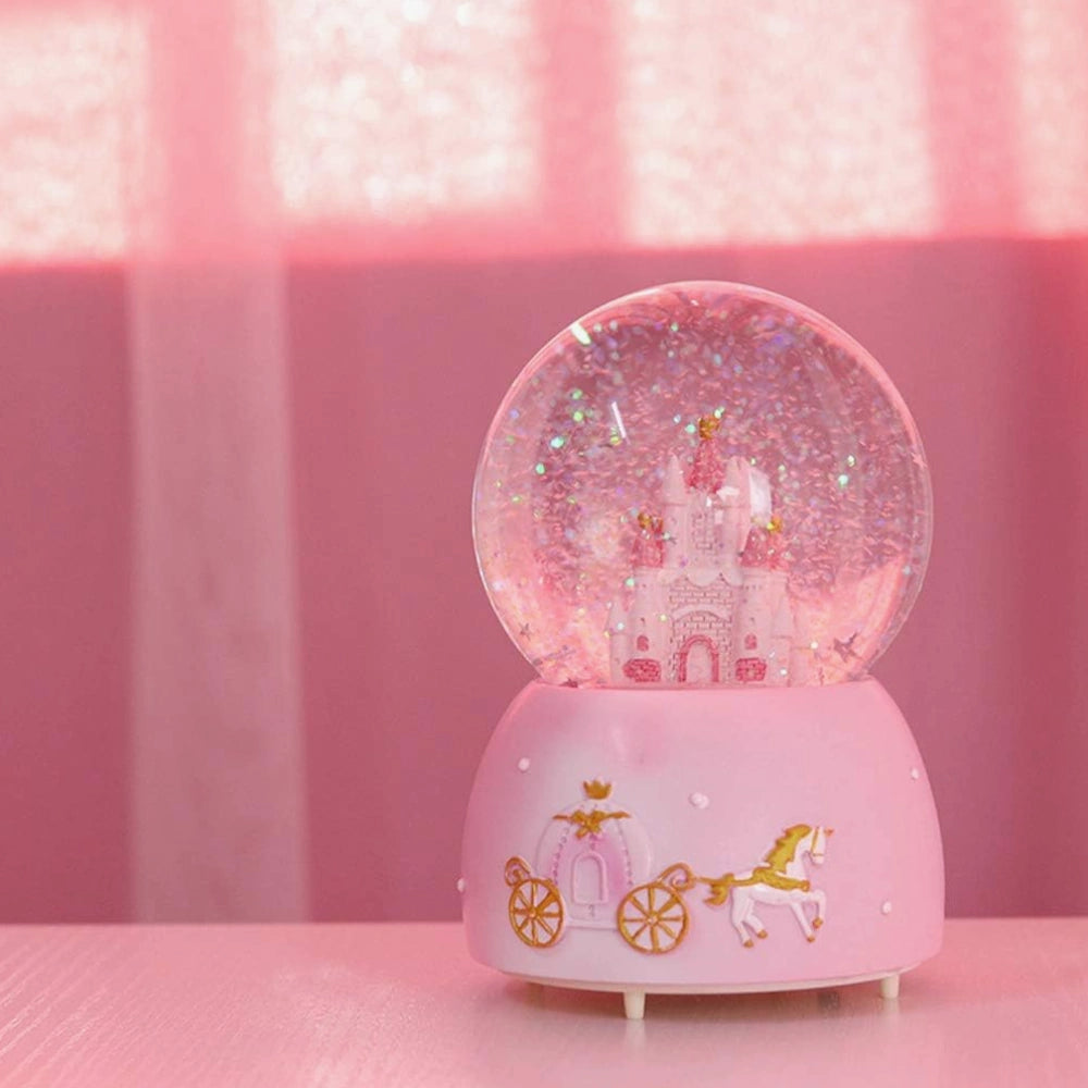Musical snow globes exposed