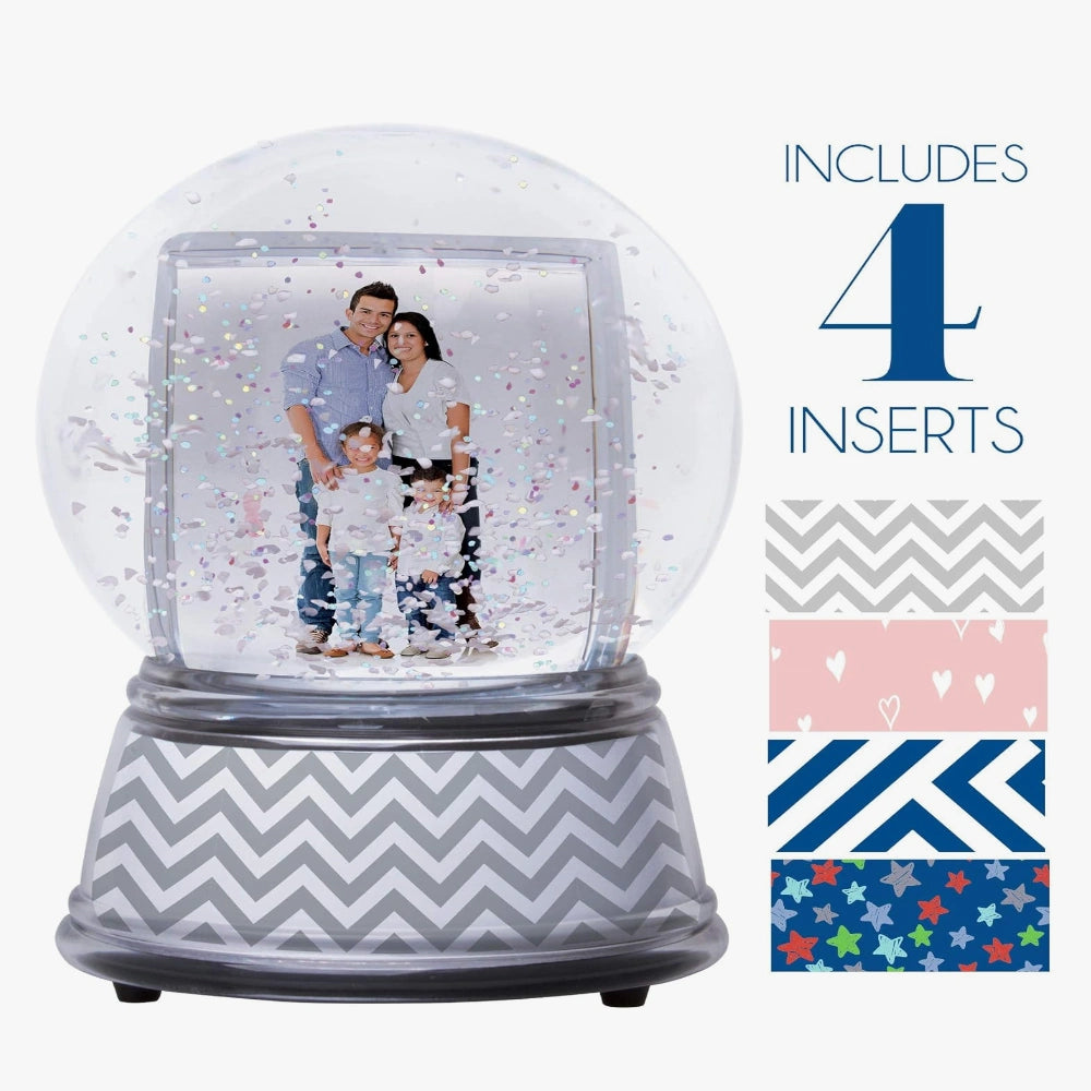 Picture snow globe colors