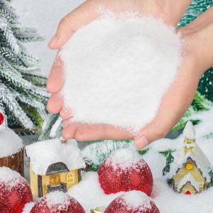 Snow for snow globe craft