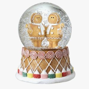Snow globe cake