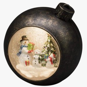 Snowman snow globe