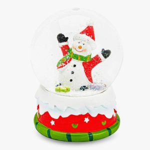 The snowman snow globe